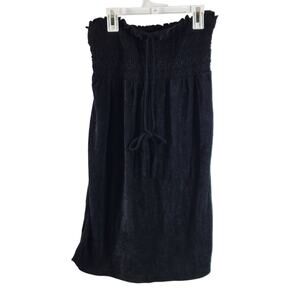 Wild Fable Women's Strapless Dress, Black, Size M, NWT